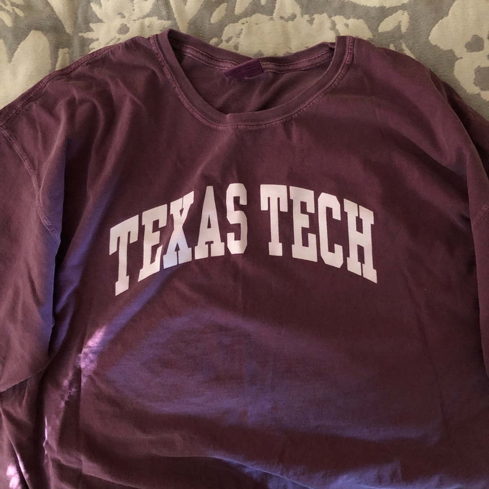 Purple Texas Tech T-shirt